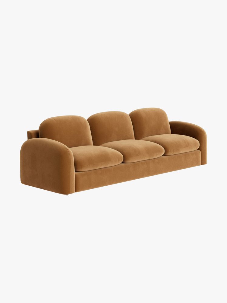 Image may contain: Couch, Furniture, Cushion, and Home Decor