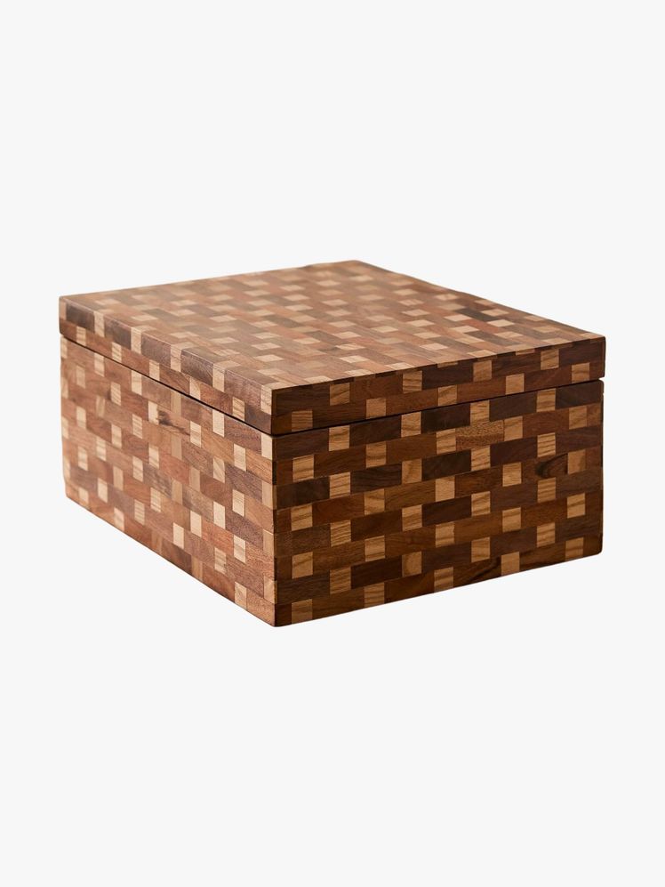 Image may contain Coffee Table Furniture Table Box and Wood