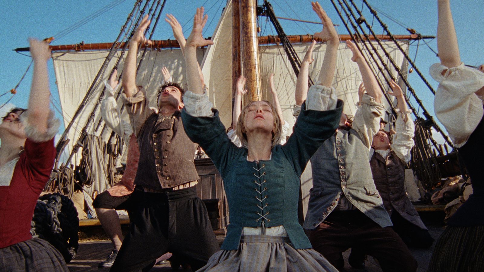 See Exclusive Behind the Scenes Images of the 1700s-Era Sets From The Testament of Ann Lee