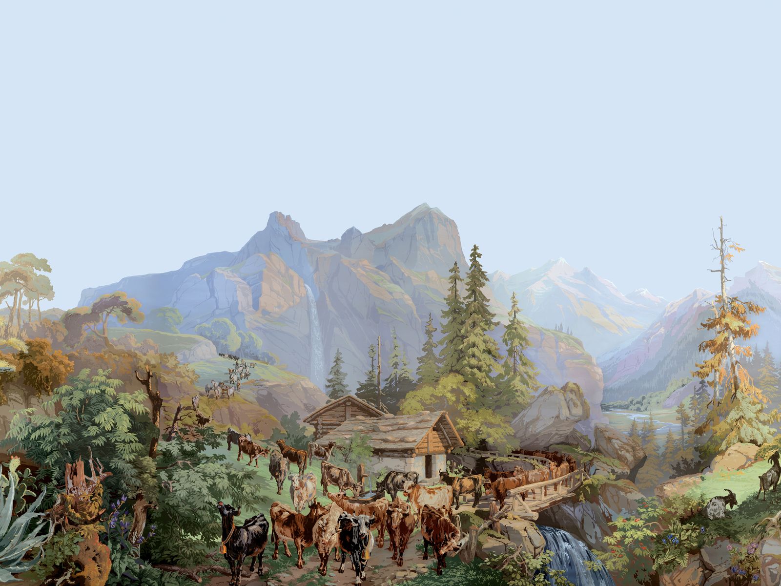 Meet the Firm That the Mellons Trust With Their Rare Wallpaper